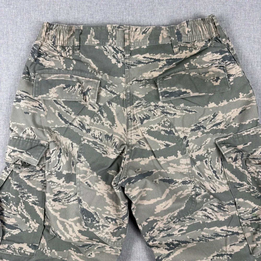 US Air Force DSCP Mens Tiger Stripe Digital Camo Cargo Pants 32S Military
